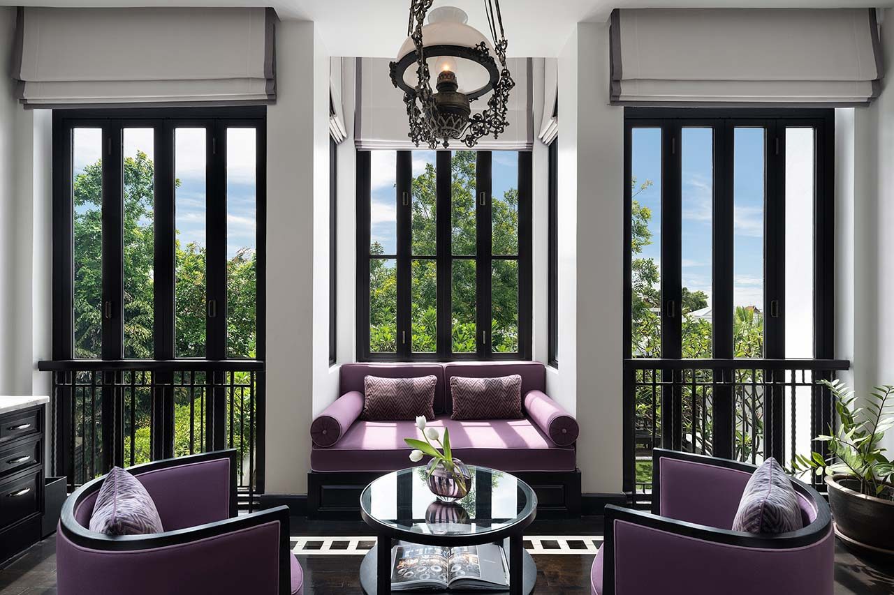 Suite sitting area — The Siam Hotel