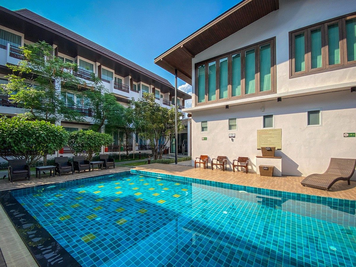 Le Patta Hotel, Chiang Rai & das Goldene Dreieck: The hotel and its pool