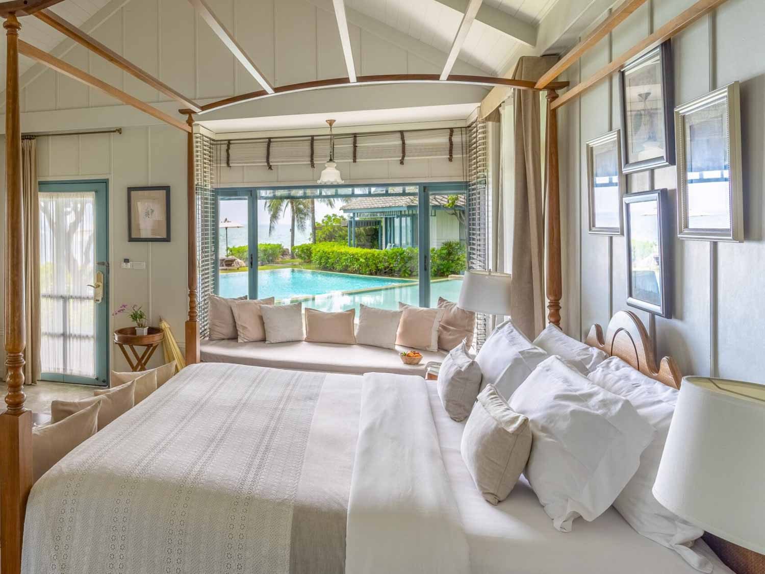 Suite opening onto the pool — Devasom Hua Hin Resort