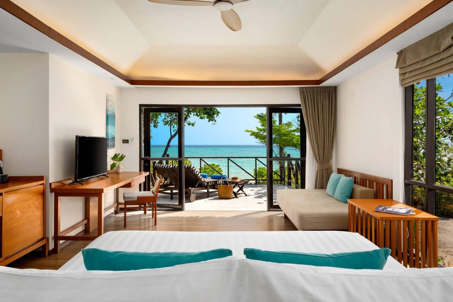 Terrasse de chambre face à la mer — SAii Phi Phi Island Village