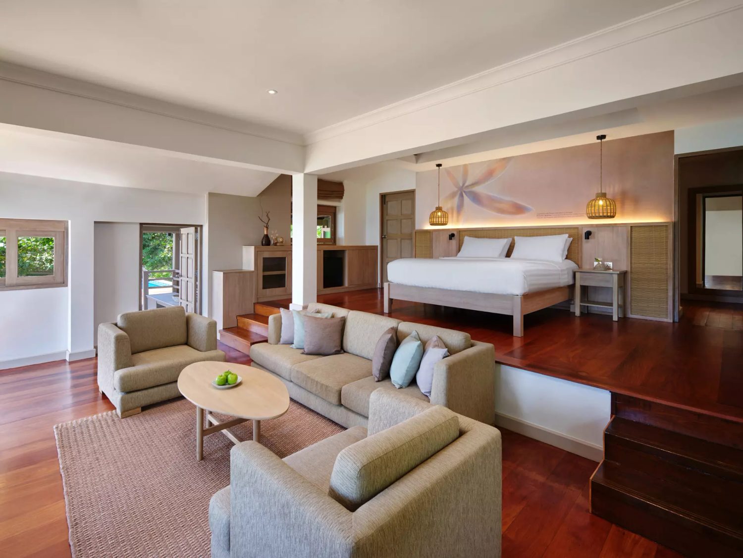 Schlafzimmer einer Suite — Garrya Tongsai Bay Samui