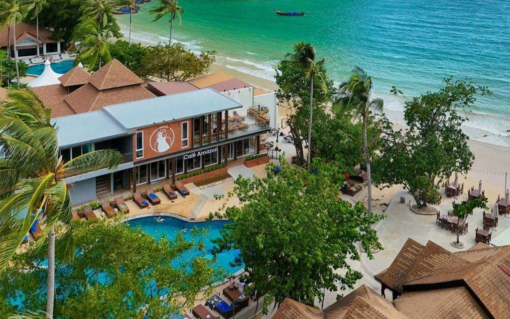 The resort on the beach — Sand Sea Resort