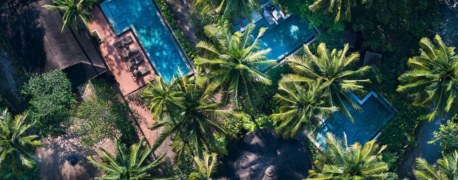 The resort from above — Rayavadee