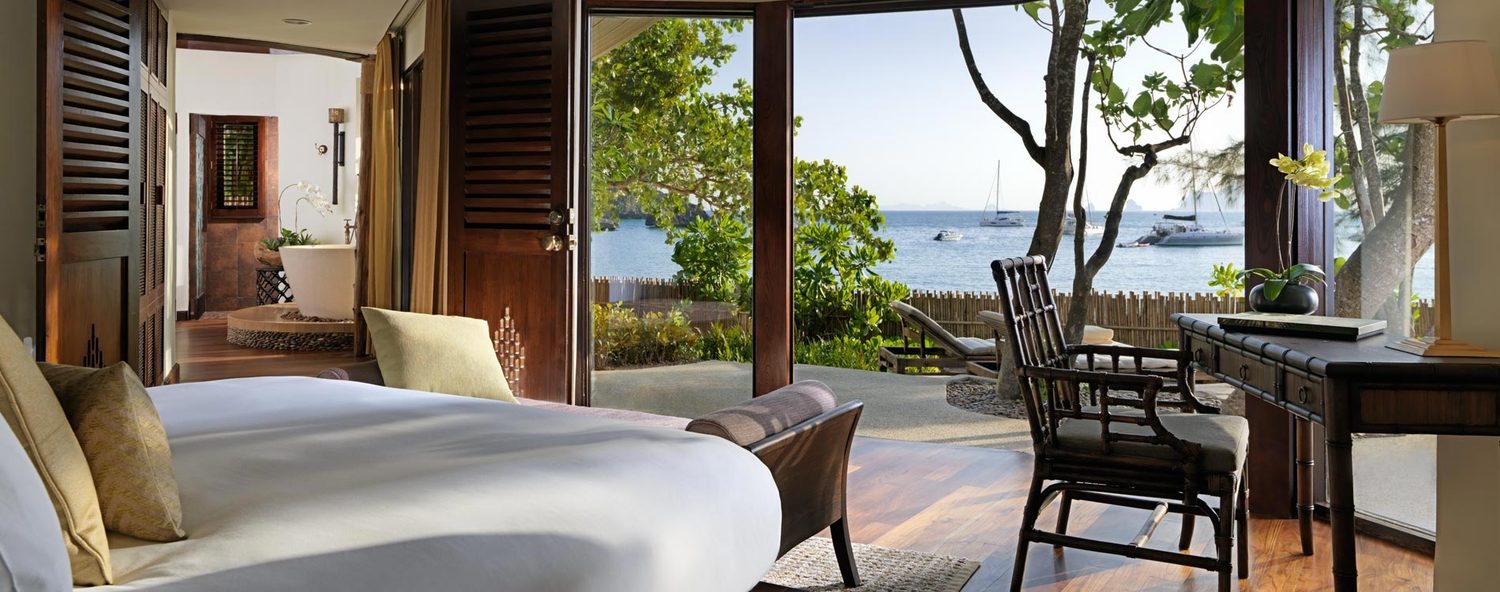 Pavilion terrace with sea view — Rayavadee