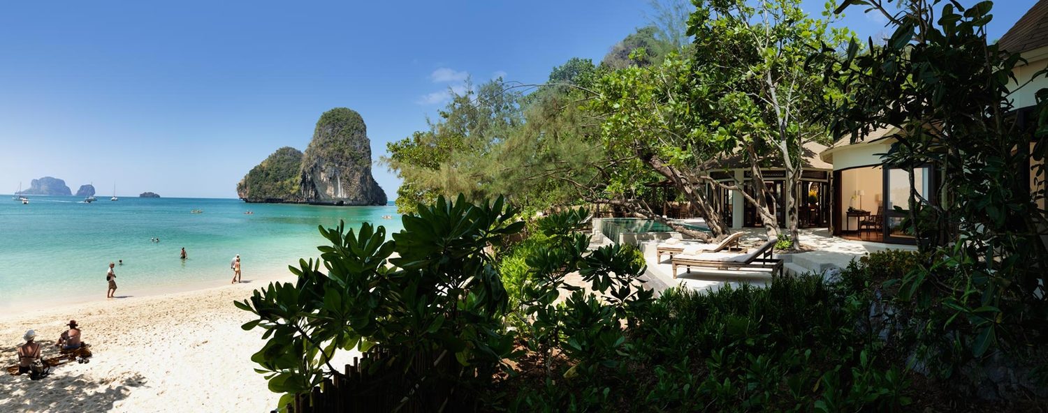 Phra Nang beach in front of the hotel — Rayavadee