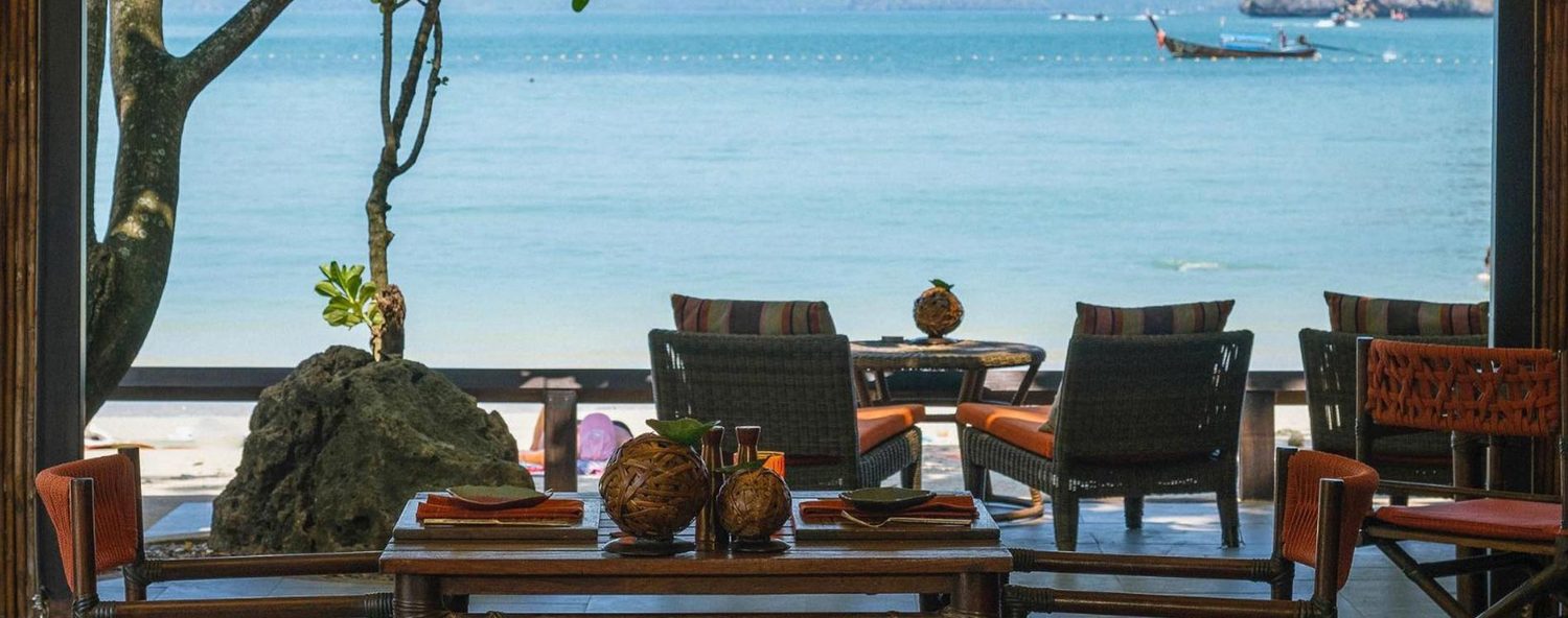 Terrace over the sea — Rayavadee