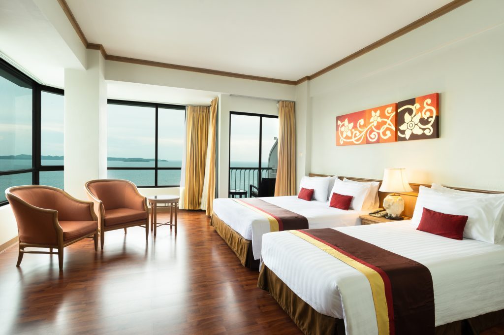 Zweibettzimmer mit Meerblick — Cosy Beach Hotel