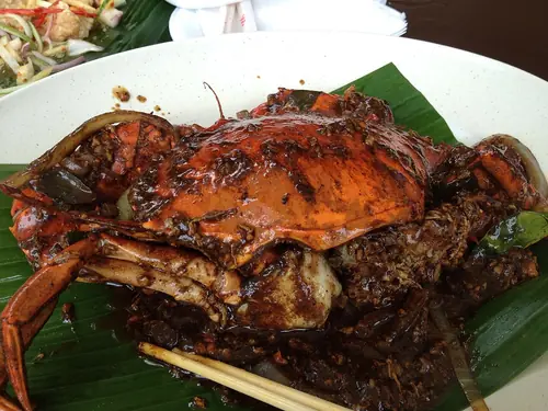 Mangrove crab with black pepper