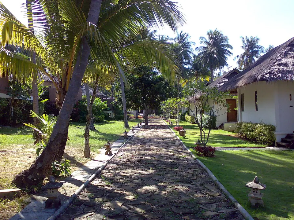 Resort walkway, Koh Yao Yai