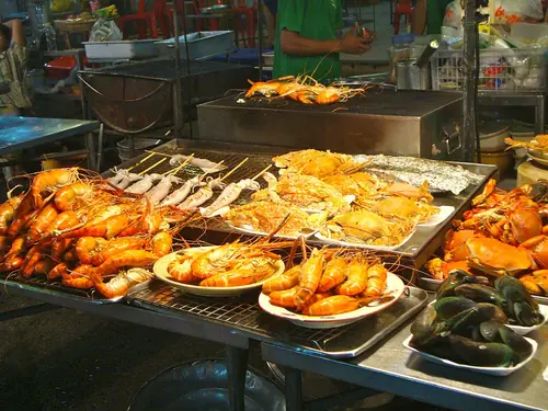 Seafood from Naklua market