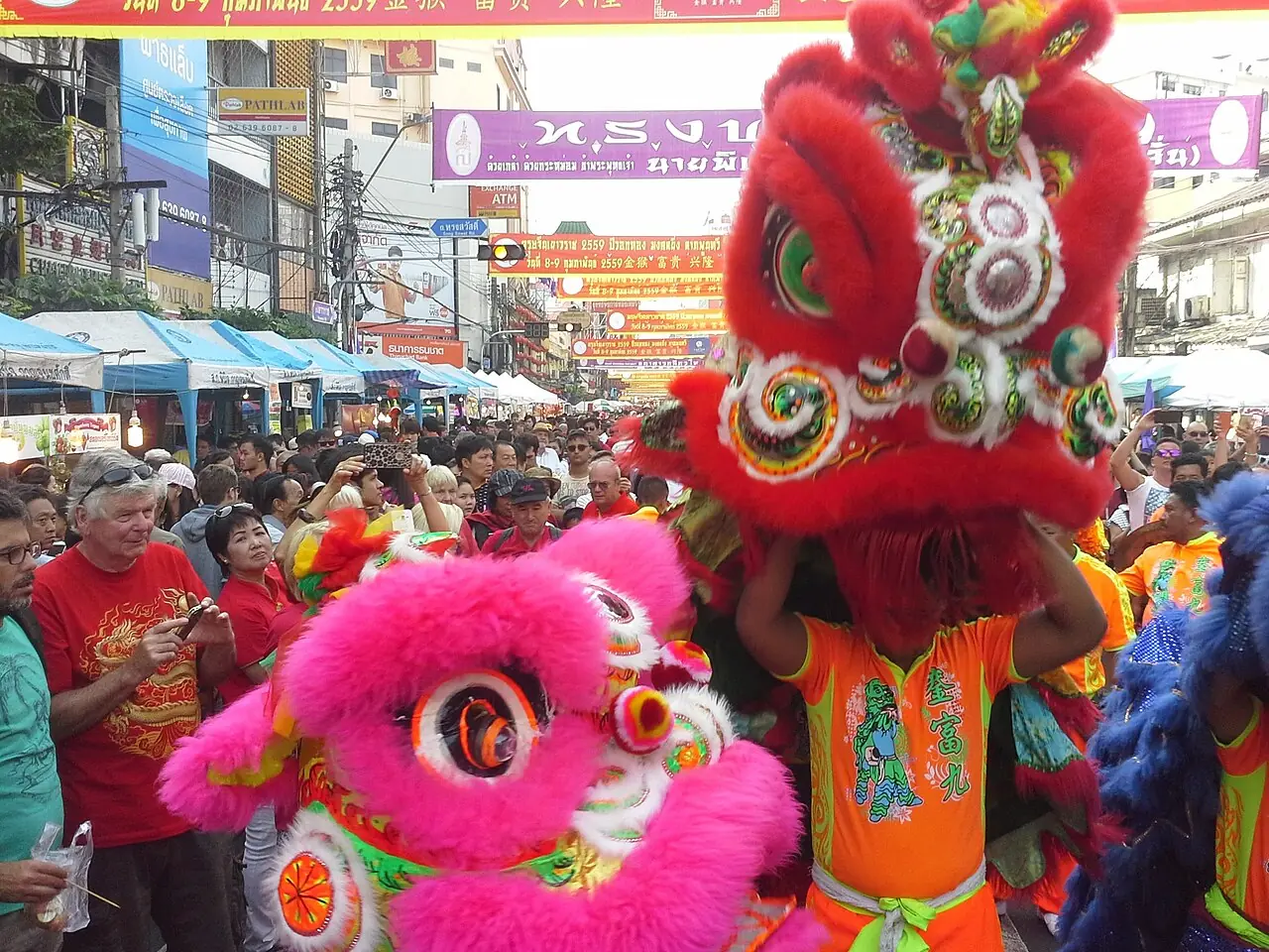 Bangkok, dont le quartier chinois accueille le plus grand Nouvel An chinois du pays