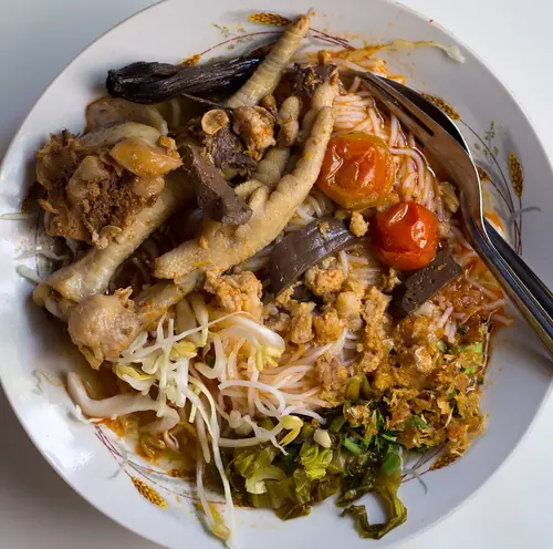 Khao soi et nam ngiao du nord