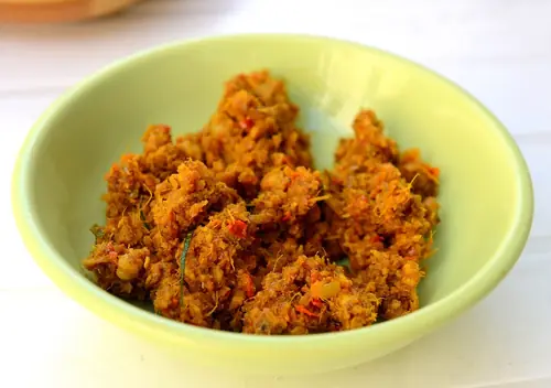 Southern Thai kua kling curry