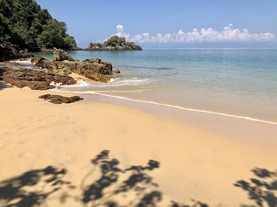 Beach on Koh Phayam