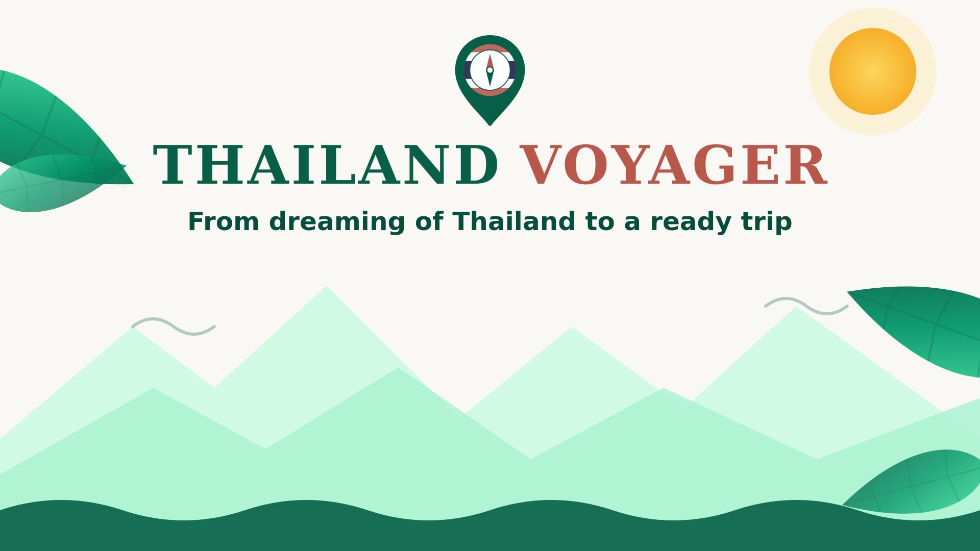 Thailand Voyager presentation video: the interactive destination map, choosing the best time to go, the trip planning tools and the guides.