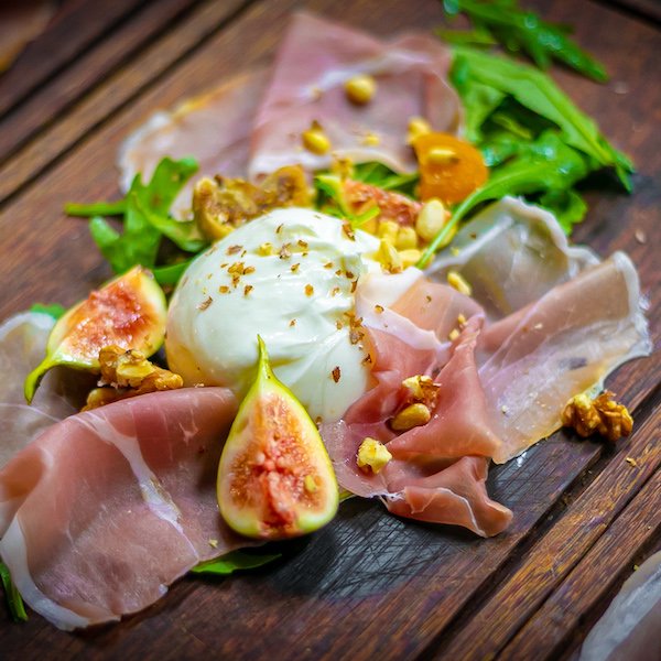 Salad and cold cuts — The Cliff Bar & Grill